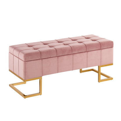 Midas - Contemporary / Glam Storage Bench Lumi Source