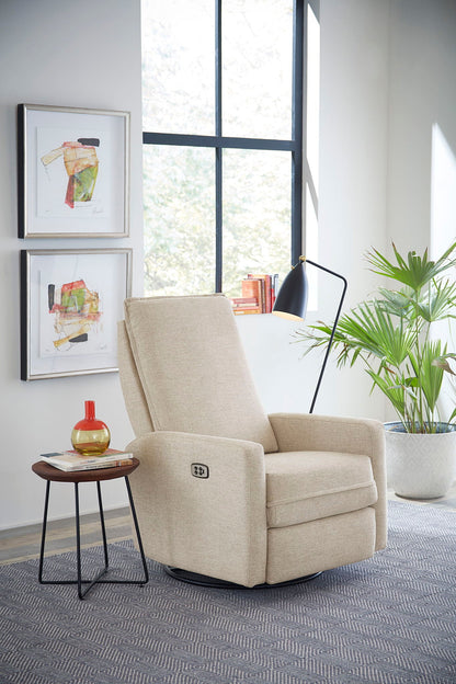 Calli Power Tilt-Headrest Swivel Glider Recliner Best Home Furnishings