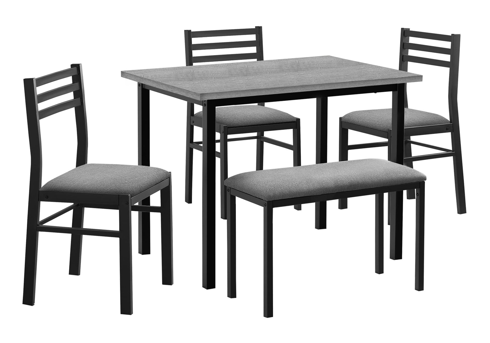 Dining Set, 5 Pieces Set, Rectangular, Small, Contemporary & Modern 8th Street