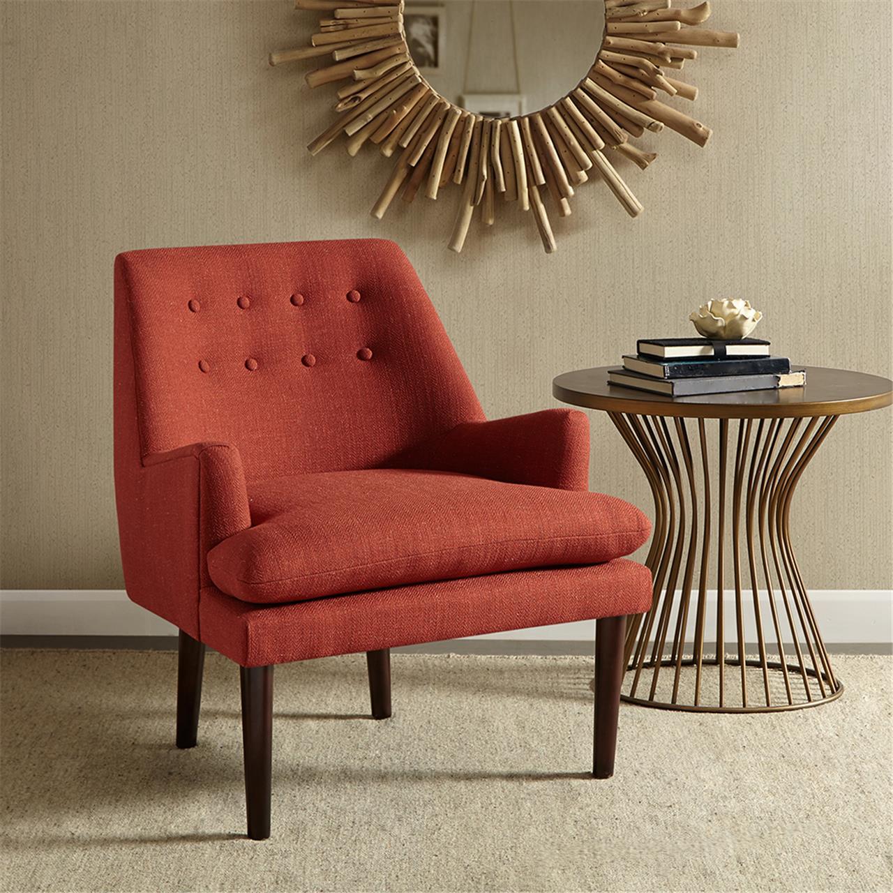 Taylor - Mid-Century Accent Chair - Spice