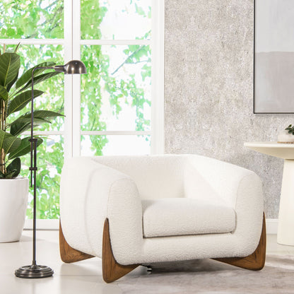 Alpine - Sherpa Arm Chair Jennifer Taylor Home