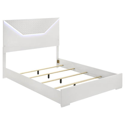 Ives - Panel Bed LED Headboard Coaster Fine Furniture