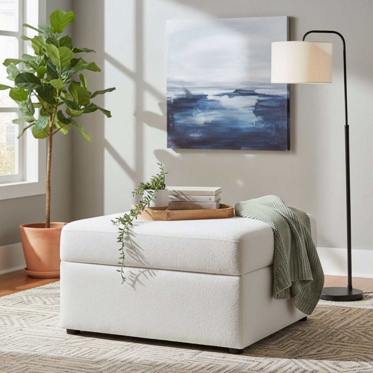 Chauncy - Storage Ottoman Ridgecrest Home