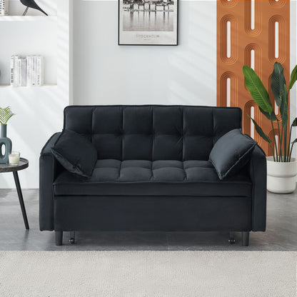 Sofa Bed With Pockets, 3 In 1 Convertible For Living Room Home Essentials
