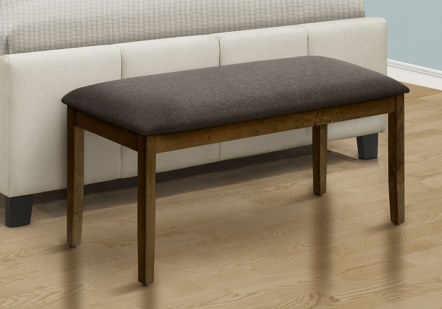 Bench, Rectangular, Hallway, Upholstered, Transitional 8th Street