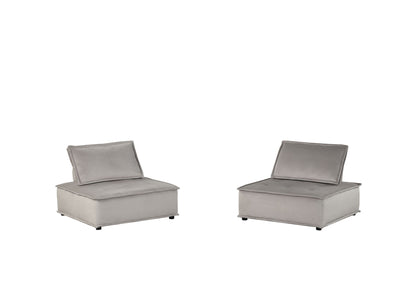 Anna - Armless Lounge Chair Lilola Home