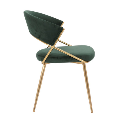 Jie - Glam Dining Chair (Set of 2) Lumi Source