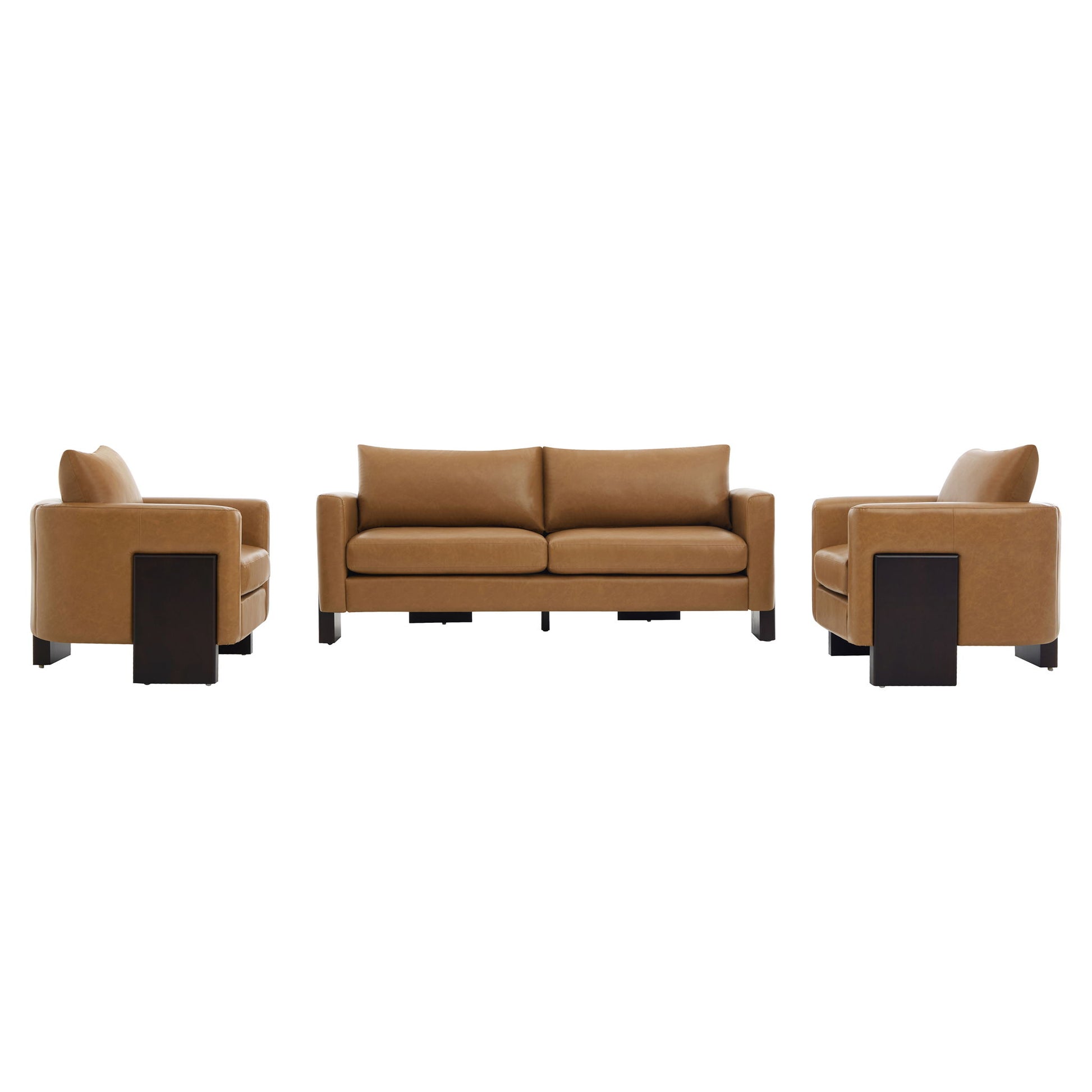 Cozy Sofa Set Oversized Comfy Cloud Sofa Group Noble House
