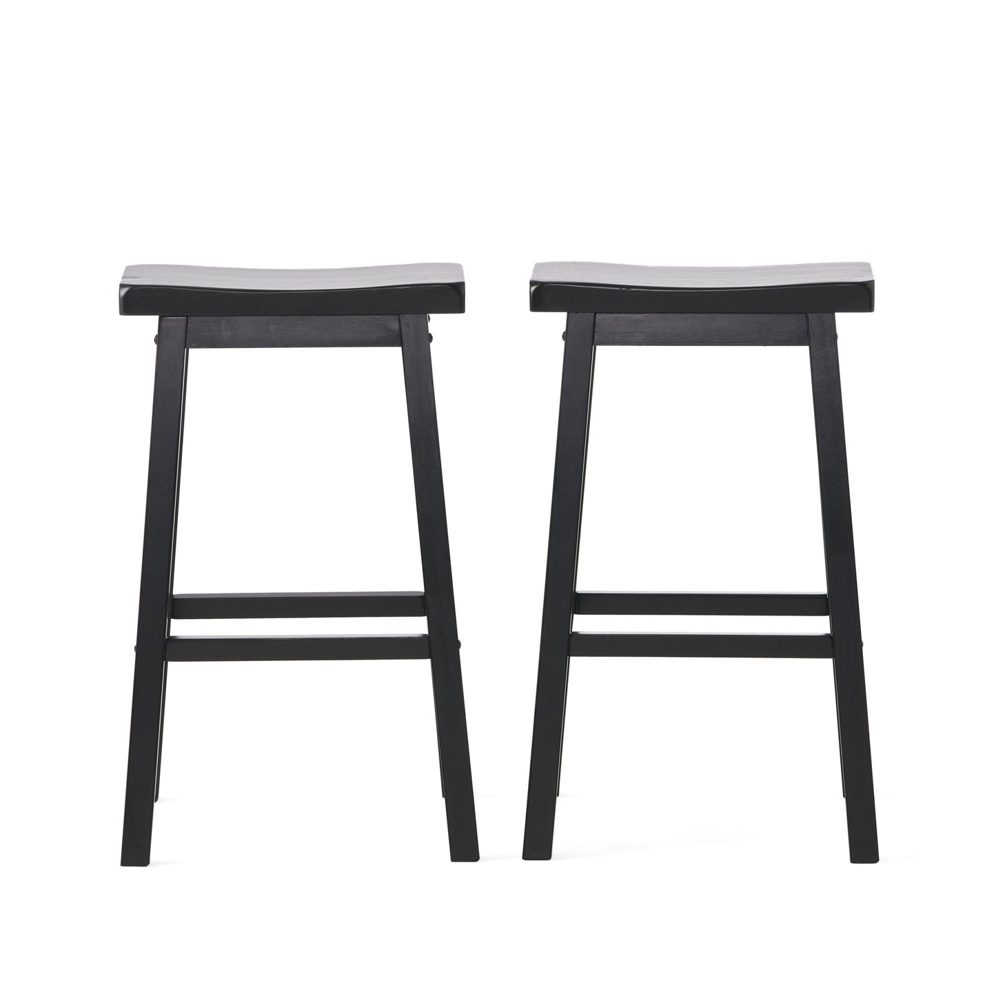 Saddle Stool - Black Noble House