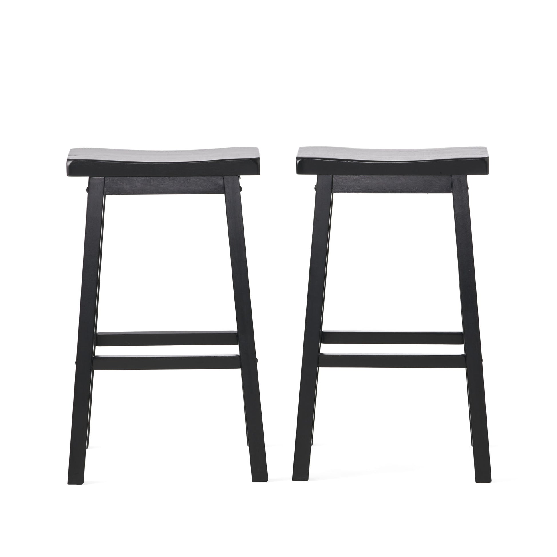 Saddle Stool - Black Noble House