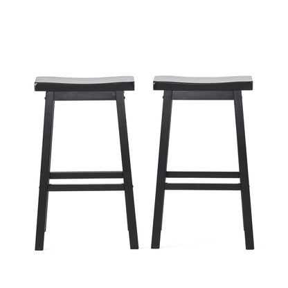 Saddle Stool - Black Noble House
