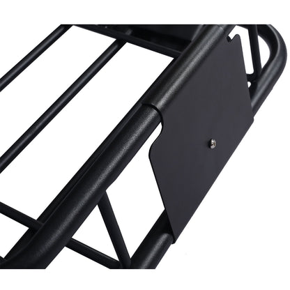 Motoring Rooftop Cargo Carrier Basket Steel, Universal Fit Roof Rack Daily Nest