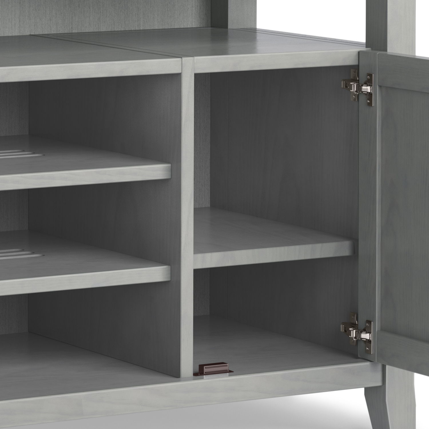 Amherst - TV Media Stand, Handcrafted Simpli-Home