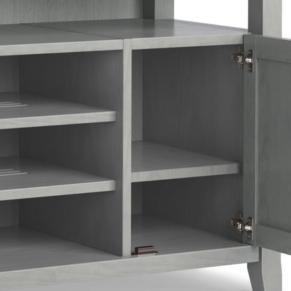 Amherst - TV Media Stand, Handcrafted Simpli-Home