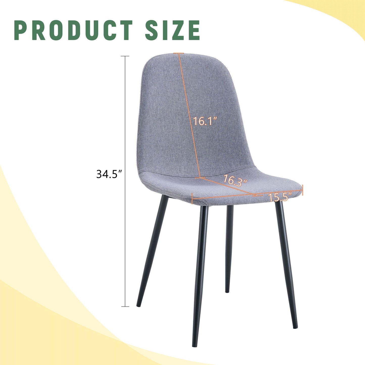 Combined Spoon Chairs, Perfectly Matching Minimalist And Scandinavian Style Home Essentials