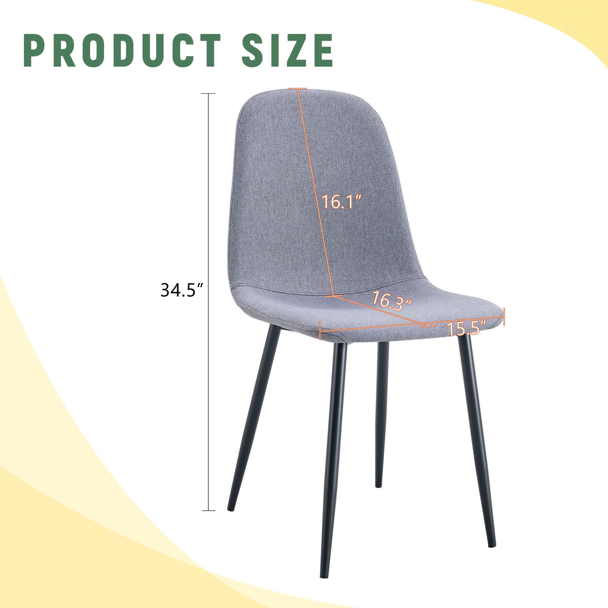 Combined Spoon Chairs, Perfectly Matching Minimalist And Scandinavian Style Home Essentials