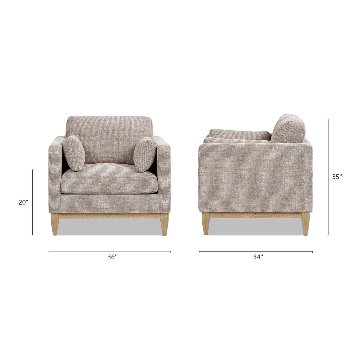 Knox - Arm Chair Jennifer Taylor Home