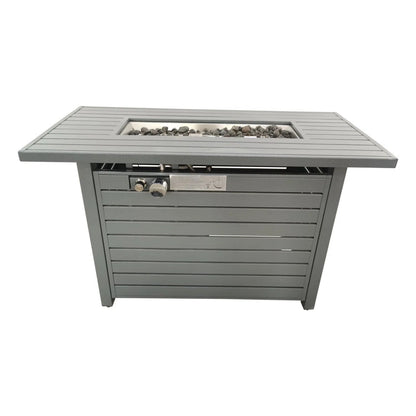Outdoor Fire Pit Table With Lid Fuel Versatility LSI Patio Furniture