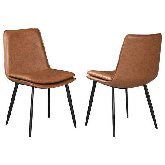 Ortega - Upholstered Dining Side Chair (Set of 2) - Coffee Coaster Fine Furniture