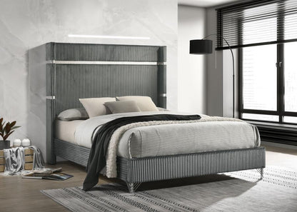 Lucia - Upholstered Wingback Bed Coaster Fine Furniture