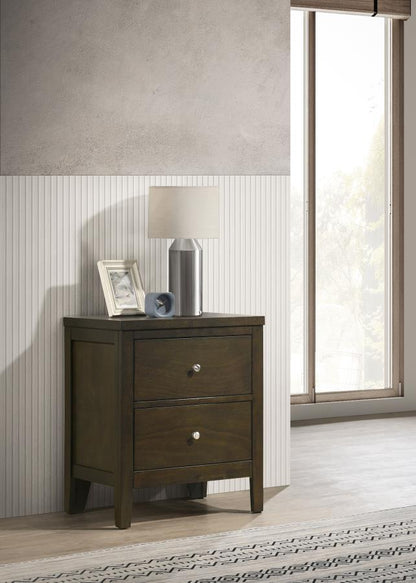 Wilkes - 2-Drawer Nightstand Bedside Table - Dark Cocoa Coaster Fine Furniture