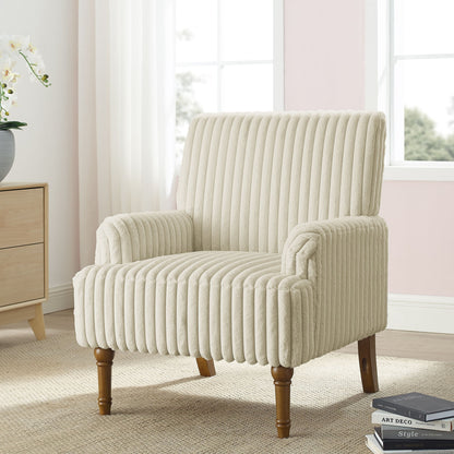 Accent Comfortable Upholstered Armchair For Living Room Home Essentials
