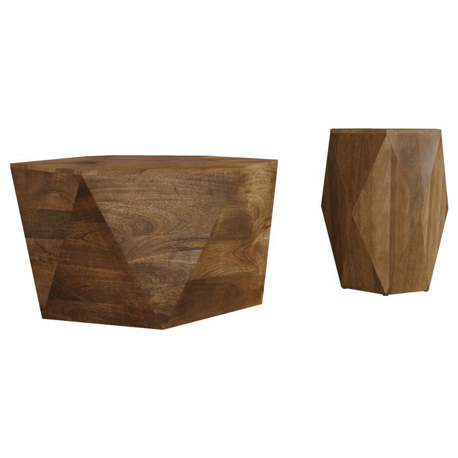 Zalika - Solid Wood Coffee And End Table Set Coaster Fine Furniture
