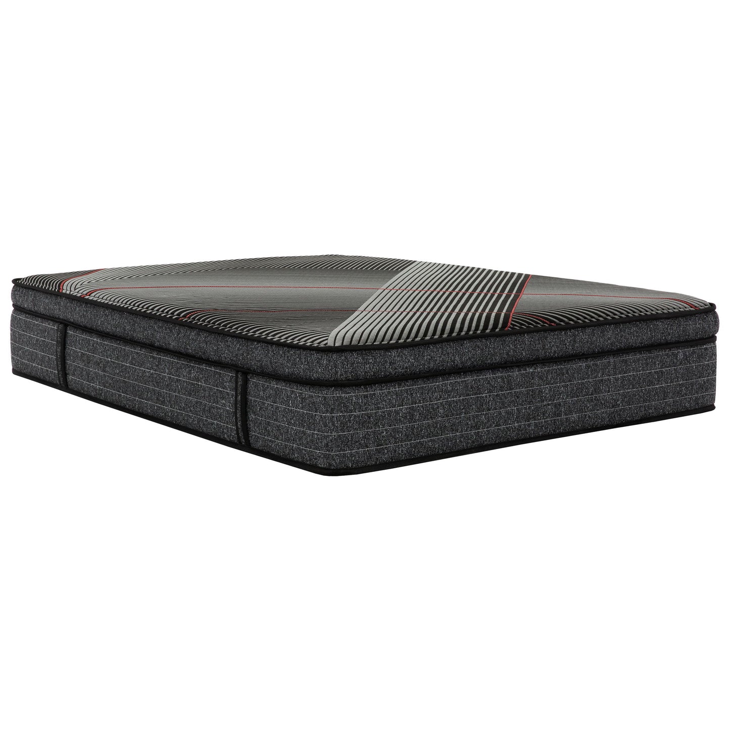 15" Euro Top Gel Memory Foam Hybrid Mattress With Pocket Coils, Cooling & Edge Support - Black - Queen Daily Nest