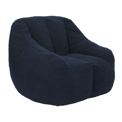 Comfy Bean Bag Chair With Memory Foam Filler, Tufted Soft Home Essentials