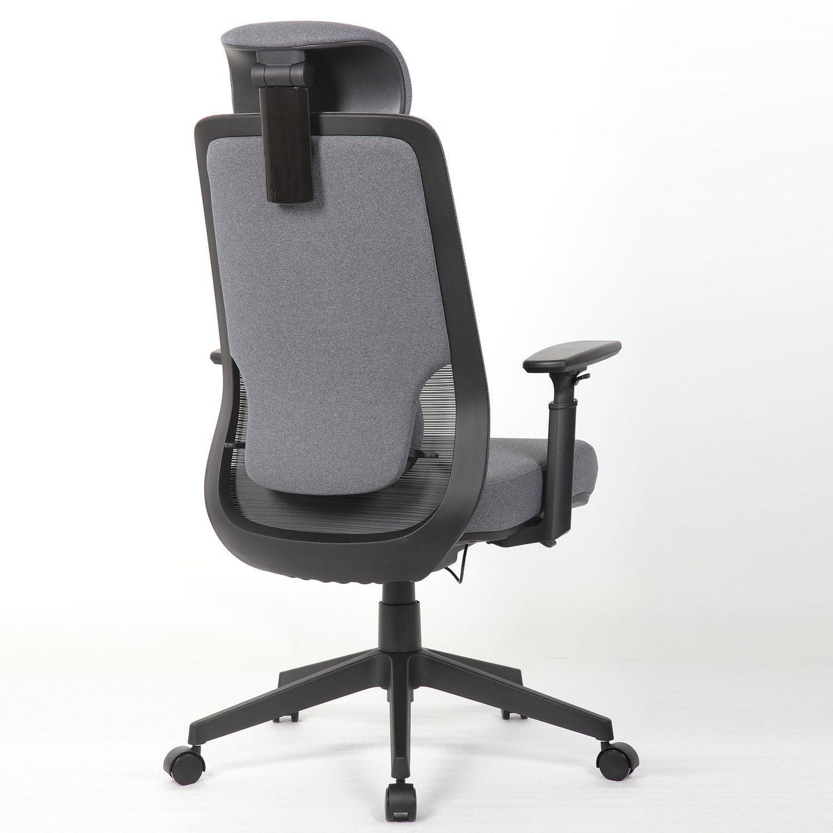 High Back Ergonomic Office Chair With Adjustable Headrest & 5D Armrest, Height Adjustable Swivel For Home Office - Antique Gray Home Essentials
