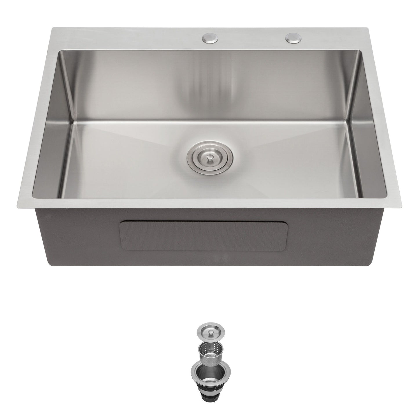 Topmount Stainless Steel Kitchen Sink Daily Nest