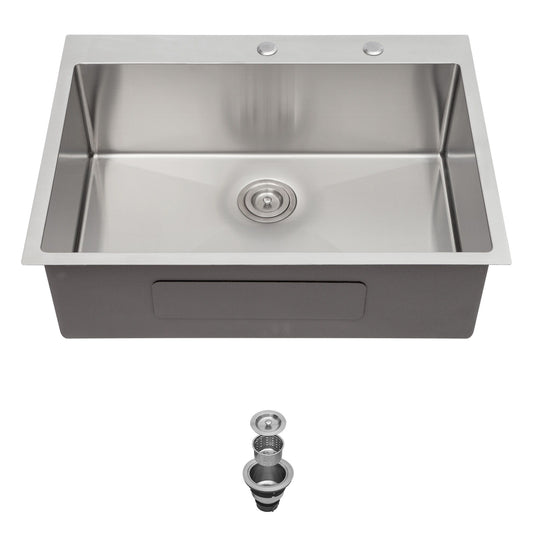 Topmount Stainless Steel Kitchen Sink Daily Nest