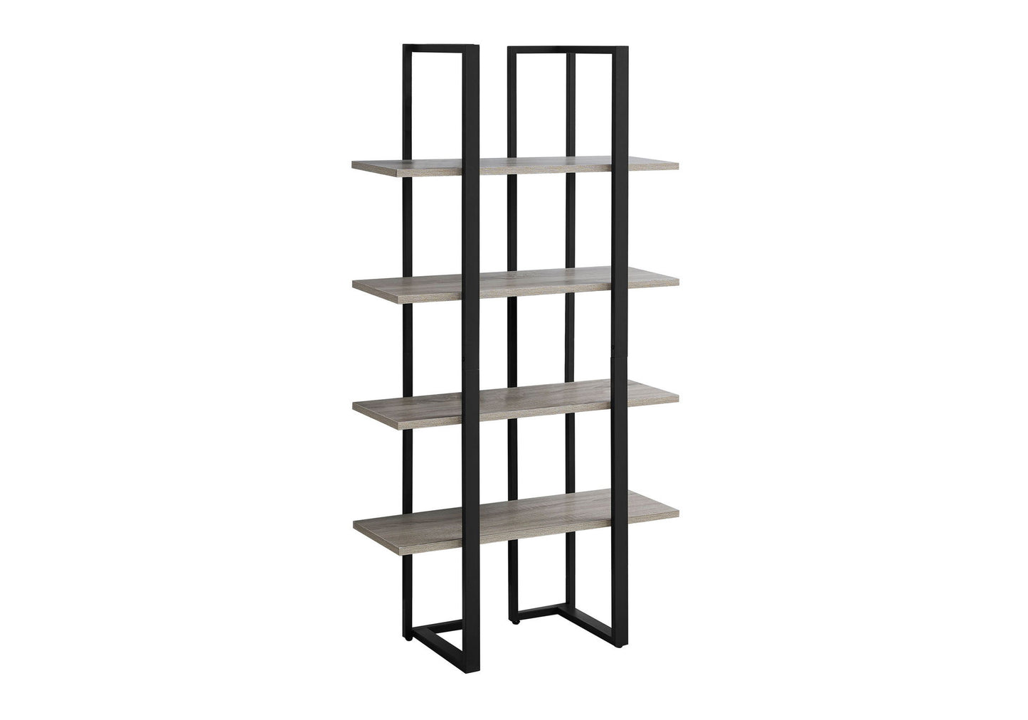 Bookshelf, Bookcase, Etagere, 4 Tier, Office, Contemporary & Modern 8th Street