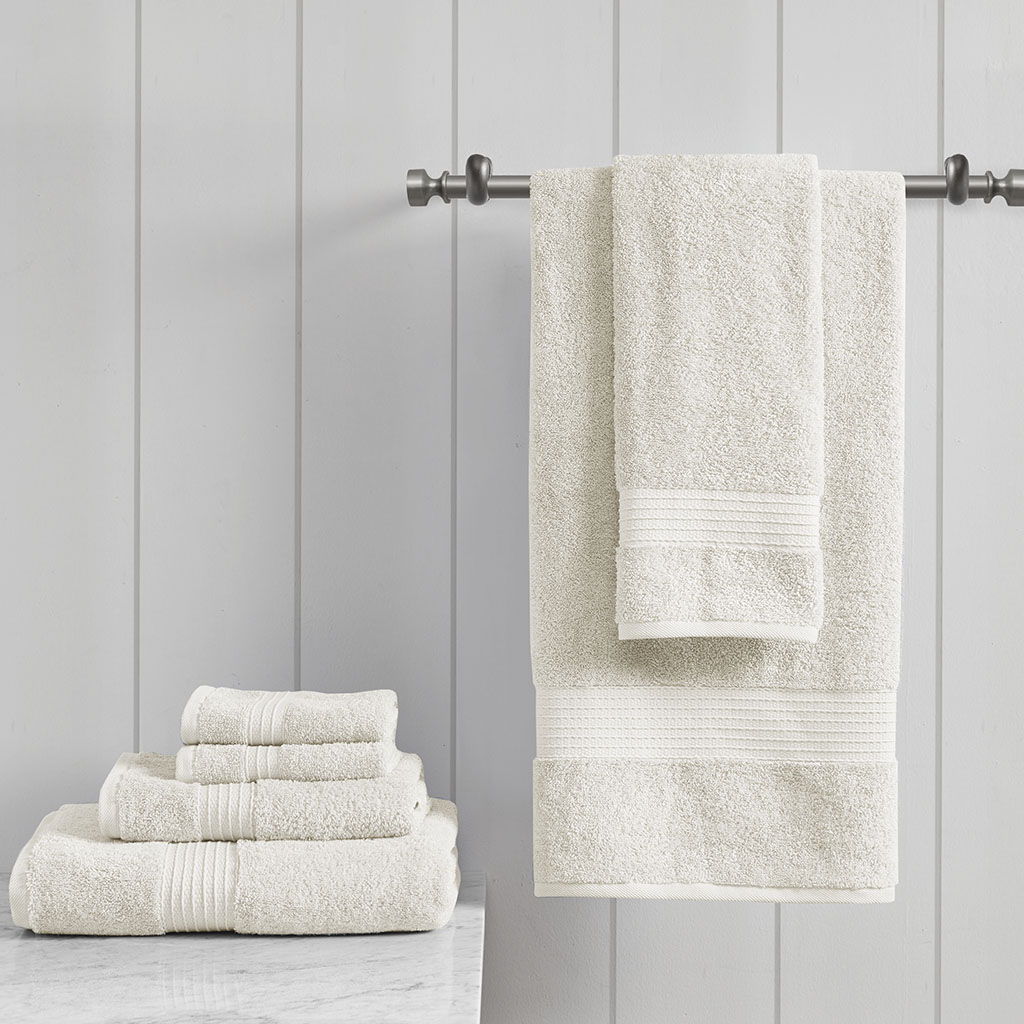 Organic - 6 Piece Towel Set - Ivory