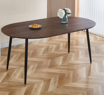 Extensible Table, Dining Table, Office Table, Coffee Table Metal Leg Home Essentials
