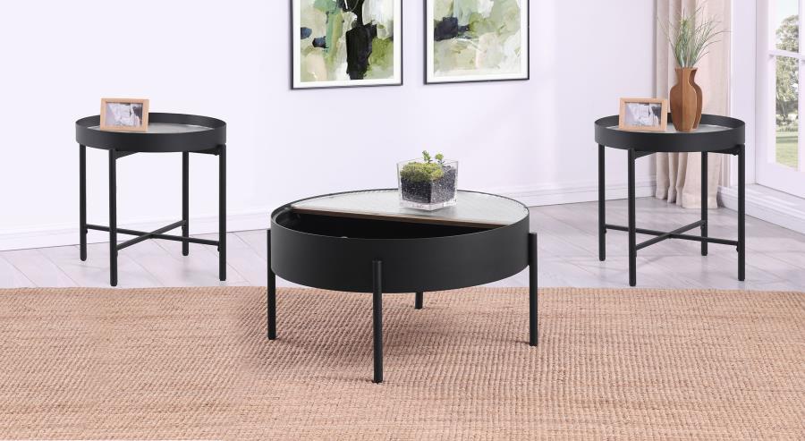Ozella - Round Coffee Table Set Coaster Fine Furniture