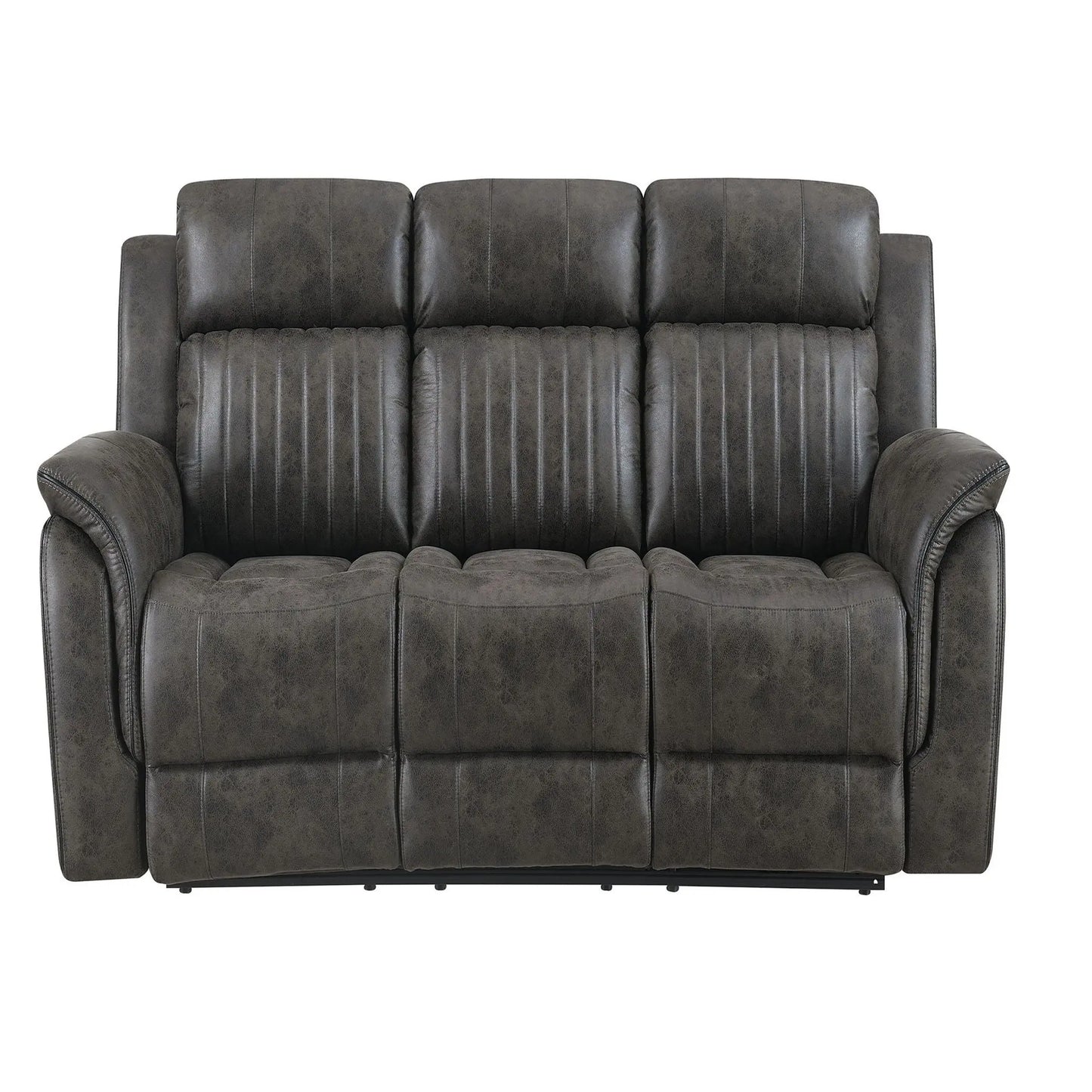 Steban - Reclining Sofa - Gray Global Furniture USA