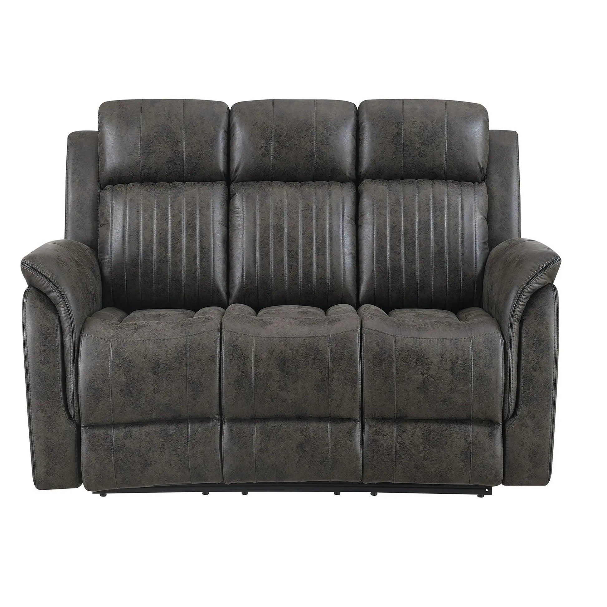Steban - Reclining Sofa - Gray Global Furniture USA