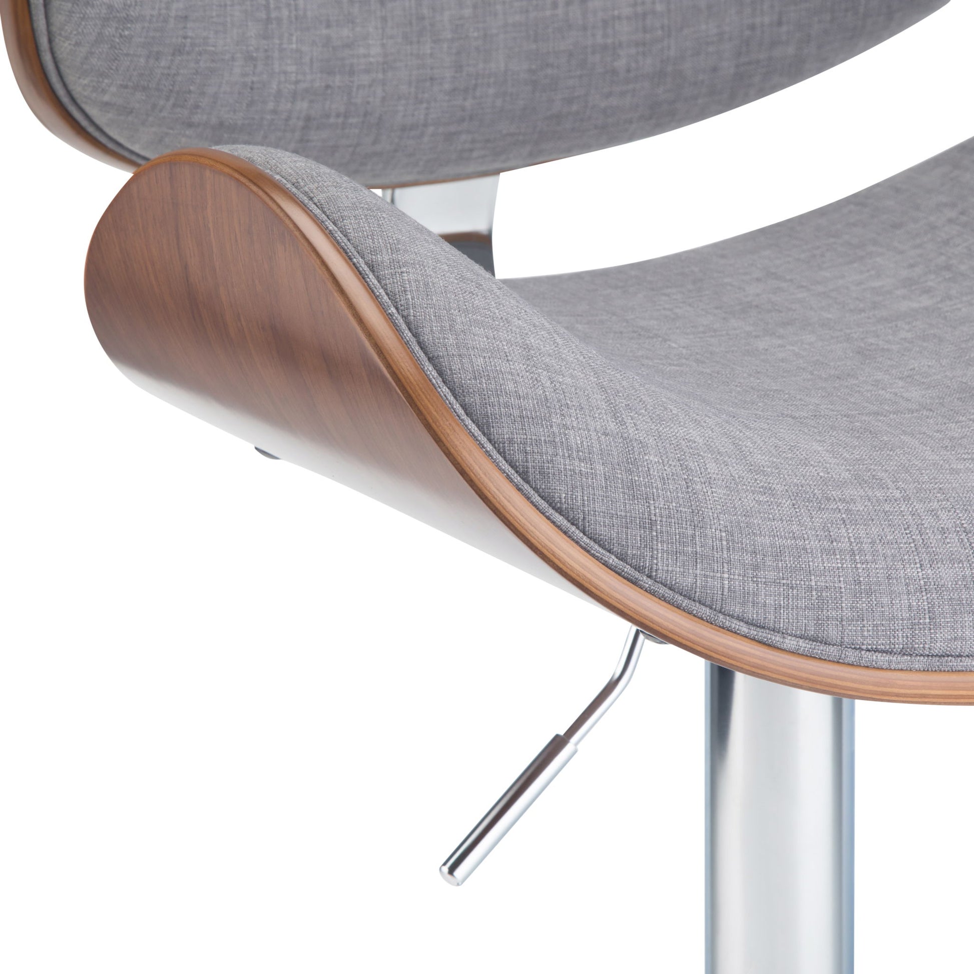 Marana - Multifunctional Handcrafted Bentwood Adjustable Swivel Bar Stool Simpli-Home