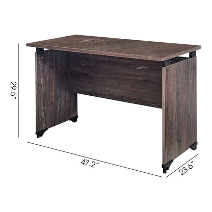 Urban - Farmhouse Composite Wood Writing Desk With Eco Friendly Material And Durable - Gray Home Essentials