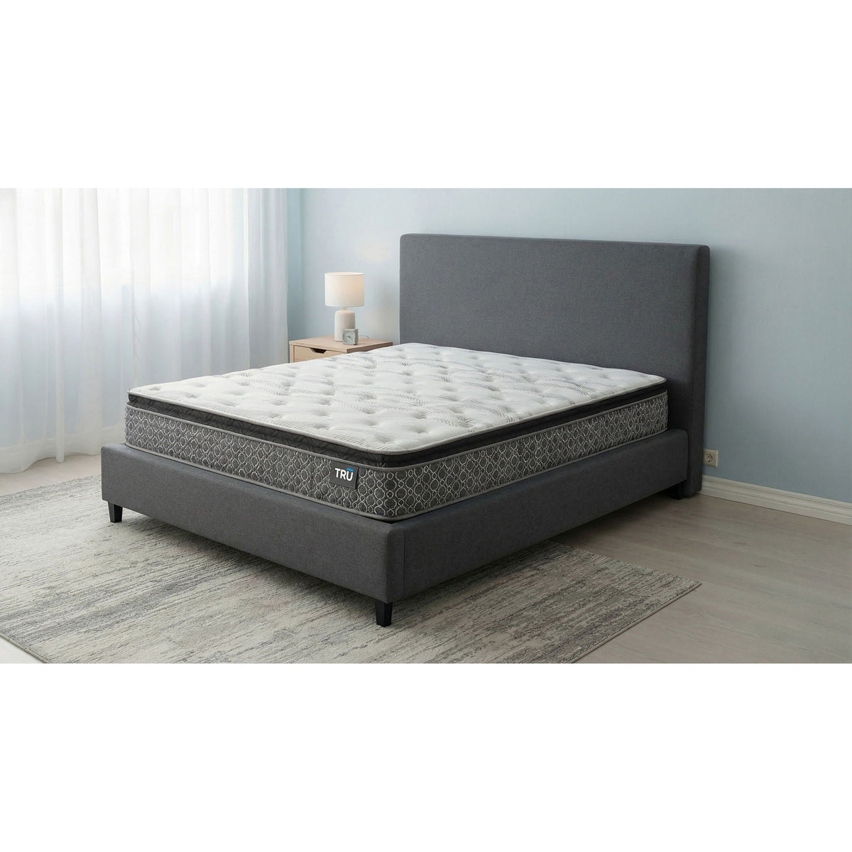 Constance - 11" Pillow Top Hybrid Mattress With Memory Foam And Open Coils Furniture Max