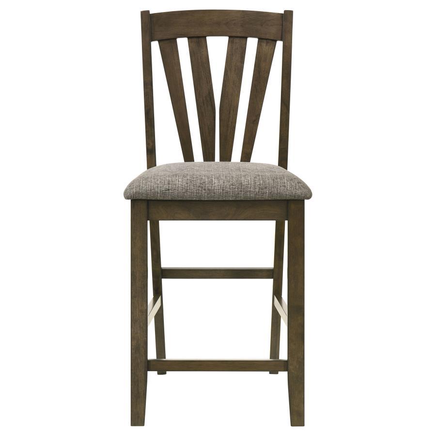 Canfield - Counter Height Dining Side Chair (Set of 2) - Brown Coaster Fine Furniture