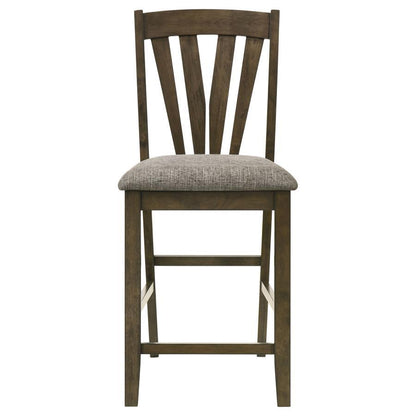 Canfield - Counter Height Dining Side Chair (Set of 2) - Brown Coaster Fine Furniture