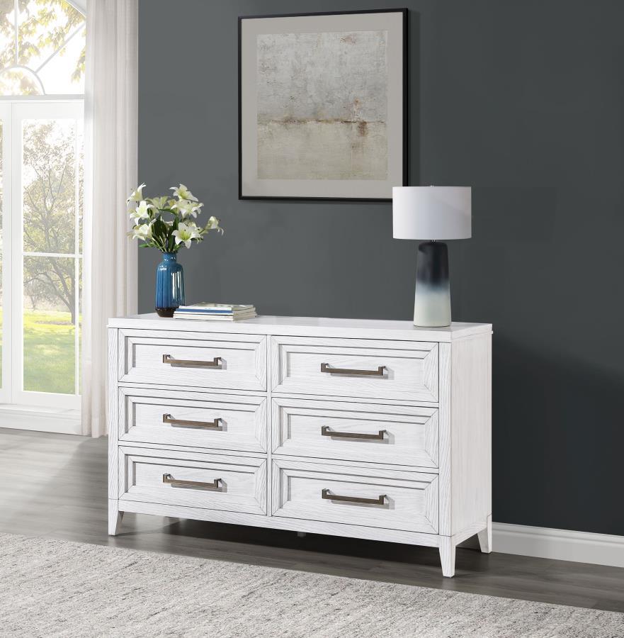 Marielle - 6-Drawer Bedroom Dresser CoasterEveryday