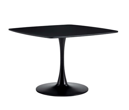Table Mid-Century Dining Table For 4-6 People With Round MDF Table Top, Pedestal Dining Table, End Table Leisure Coffee Table Home Essentials