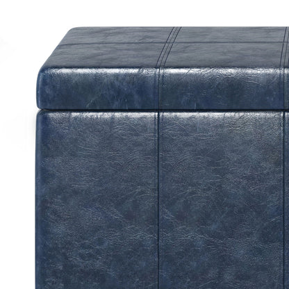 Dover - Upholstered Storage Ottoman Bench Simpli-Home