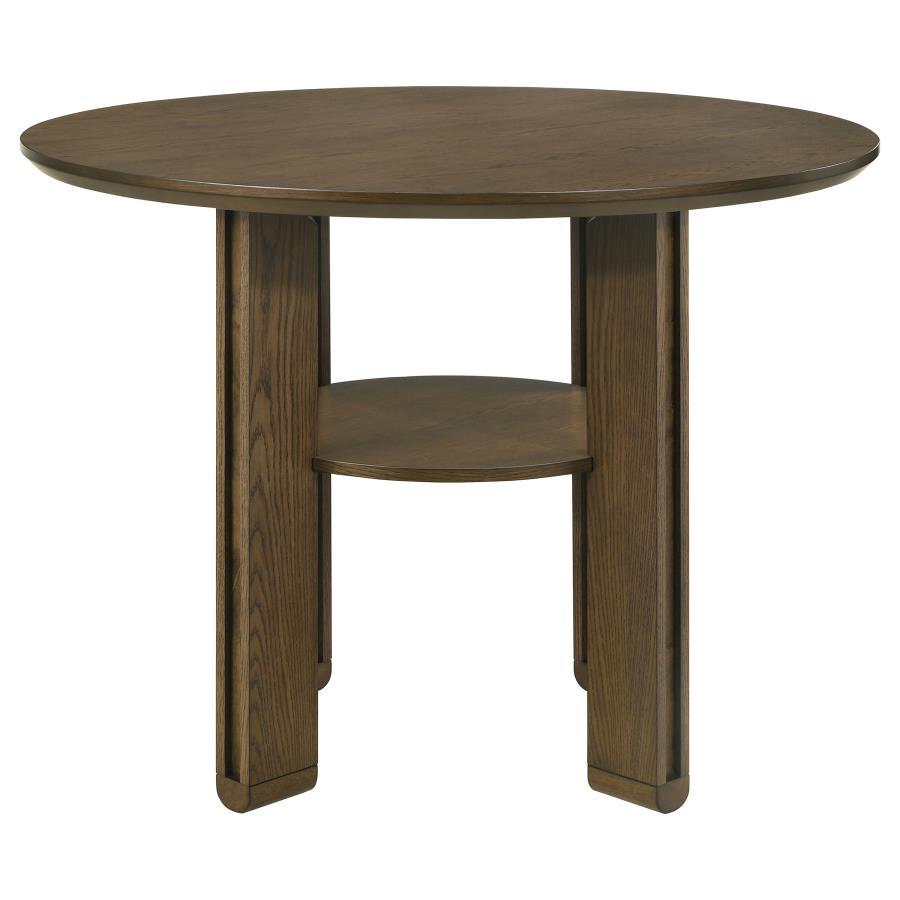 Ottowa - Round Counter Height Dining Table - Brown Coaster Fine Furniture