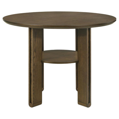 Ottowa - Round Counter Height Dining Table - Brown Coaster Fine Furniture