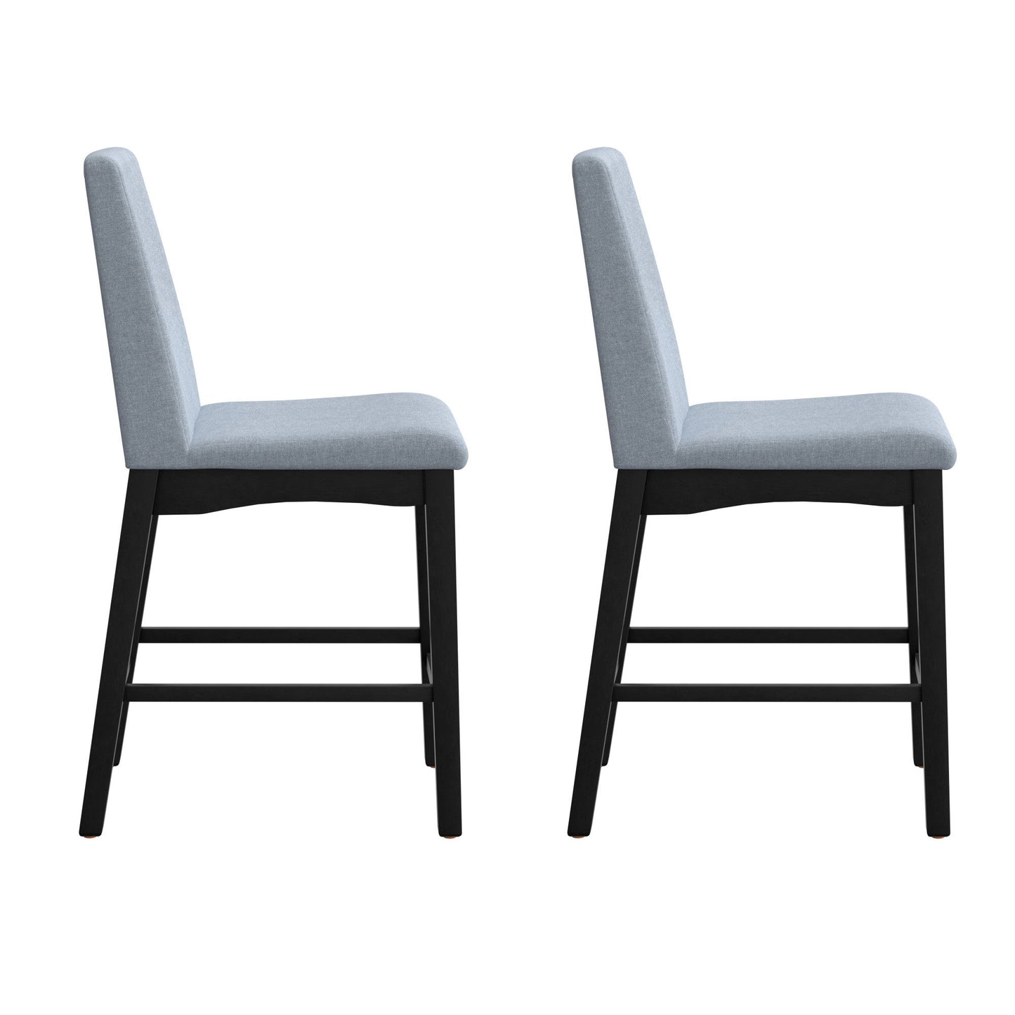 Quaint - Gathering Height Stool (Set of 2) - Gray Emerald Home