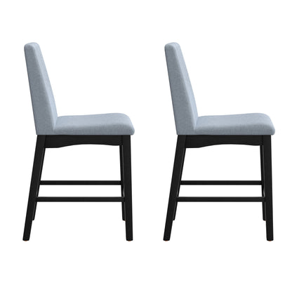 Quaint - Gathering Height Stool (Set of 2) - Gray Emerald Home